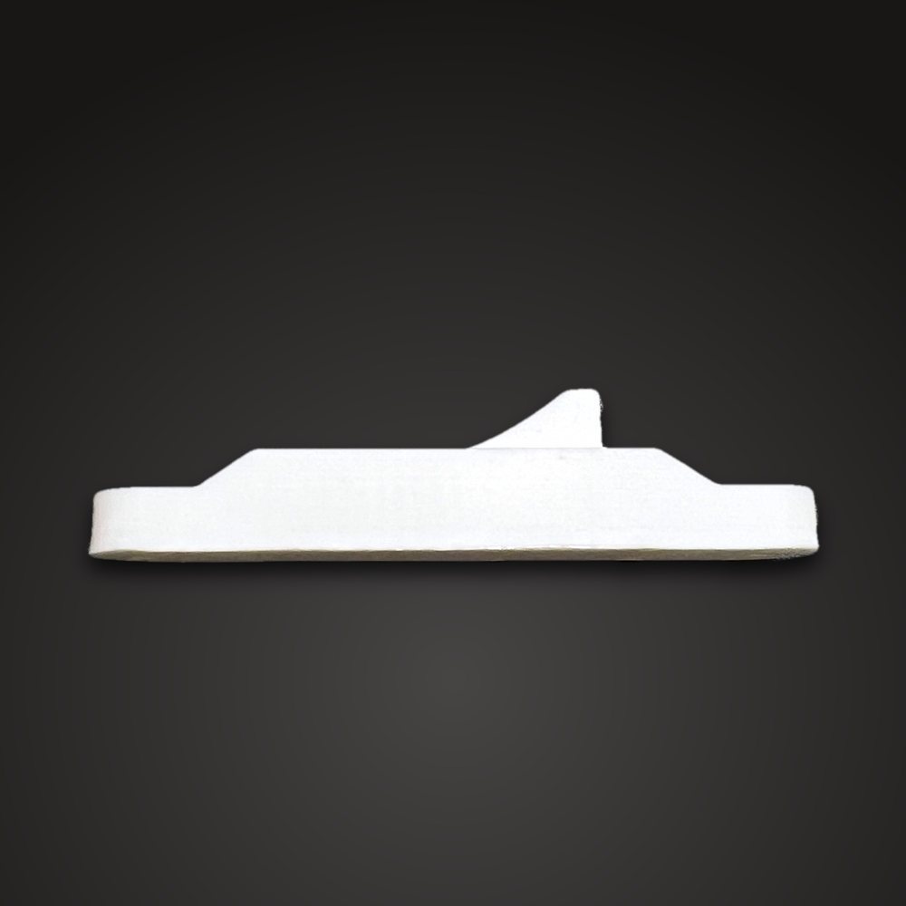 Ferma porta per porta scorrevole compatibile Decmo 80, vista laterale